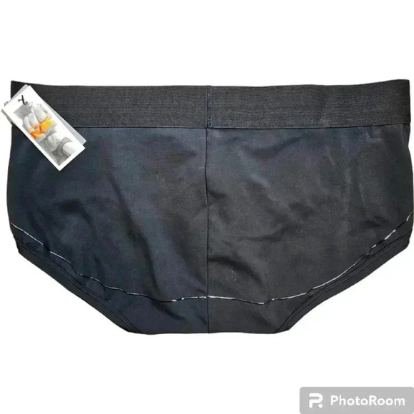 MICHAEL KORS MK PINNACLE LIFT BRIEFS BLACK # S81L001131 SIZE XL NWT - Picture 7 of 8